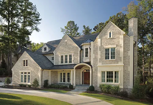 Exterior of home built with Alabama Bricks 4