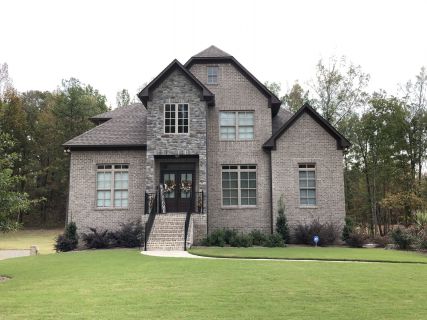 Cullman Location Grey Brick Finished house